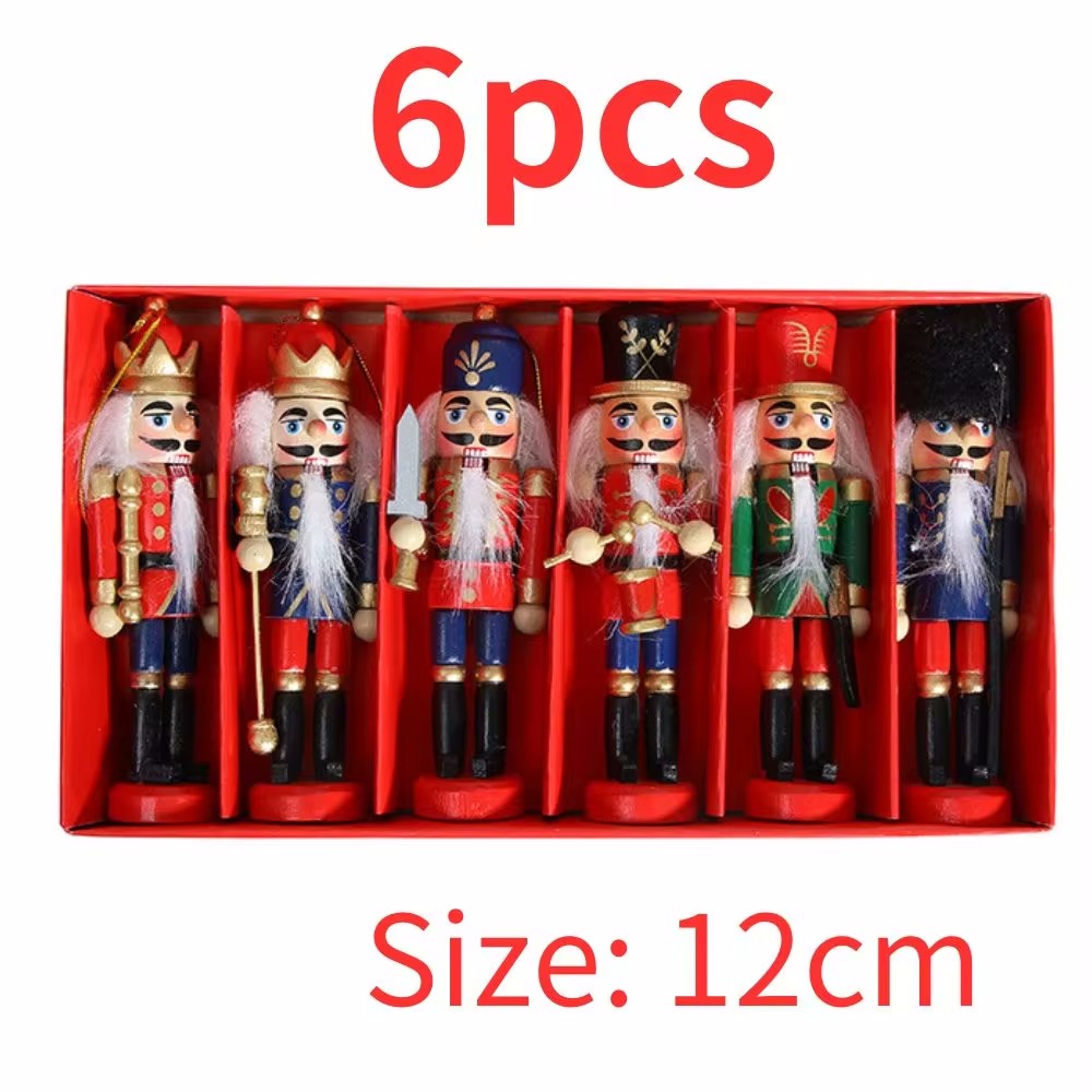 Nutcracker Figurine - 10/12/14 Cm Notenkraker Miniaturen Roze Serie