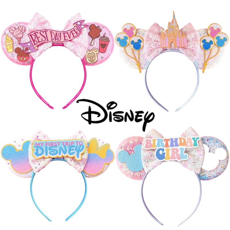 Ribbon Bow Gift - Disney Birthday Girls Mickey Mouse Oren