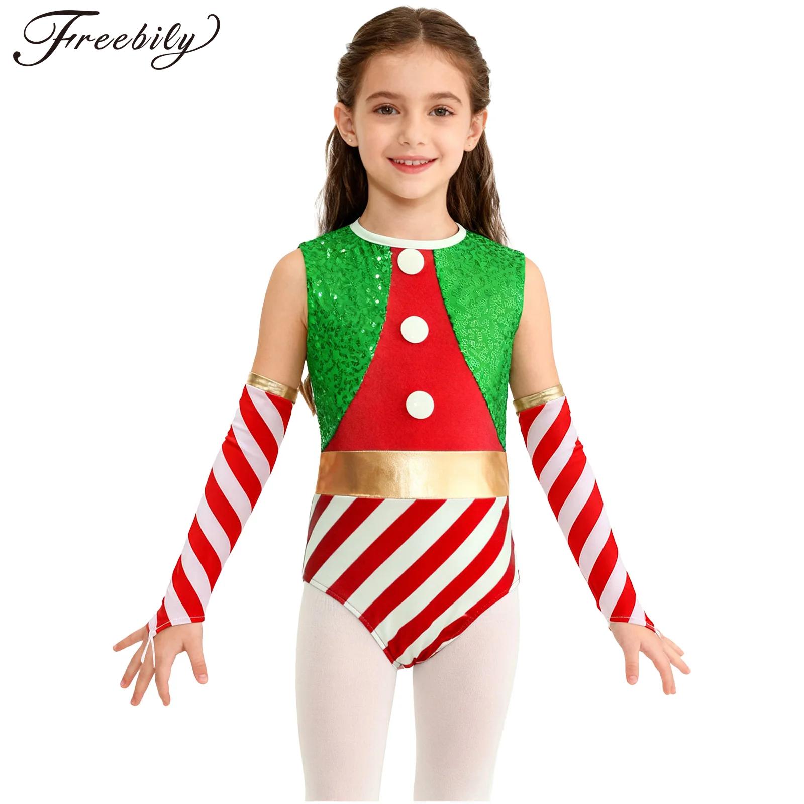 Elf Costume Christmas - Meisjes Kerst Kerstman Elf Cosplay Kostuum