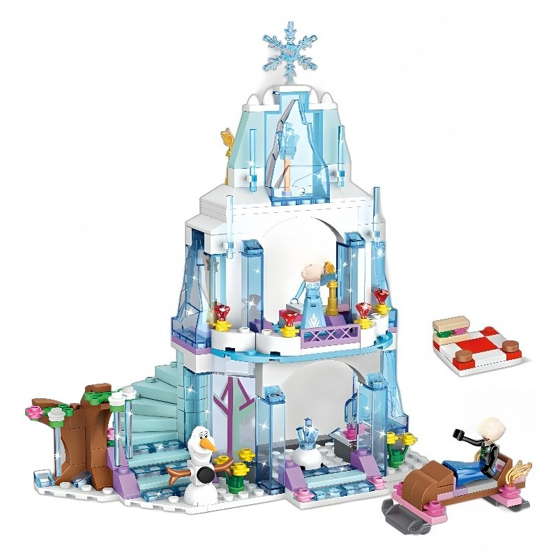 Lego Set Technic - Elsa IJs Kasteel Bouwstenen Set Prinsessen