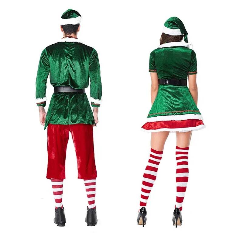 Kerstman Cosplay Kostuum Kerst - Elf Costume Christmas recensie en prijs