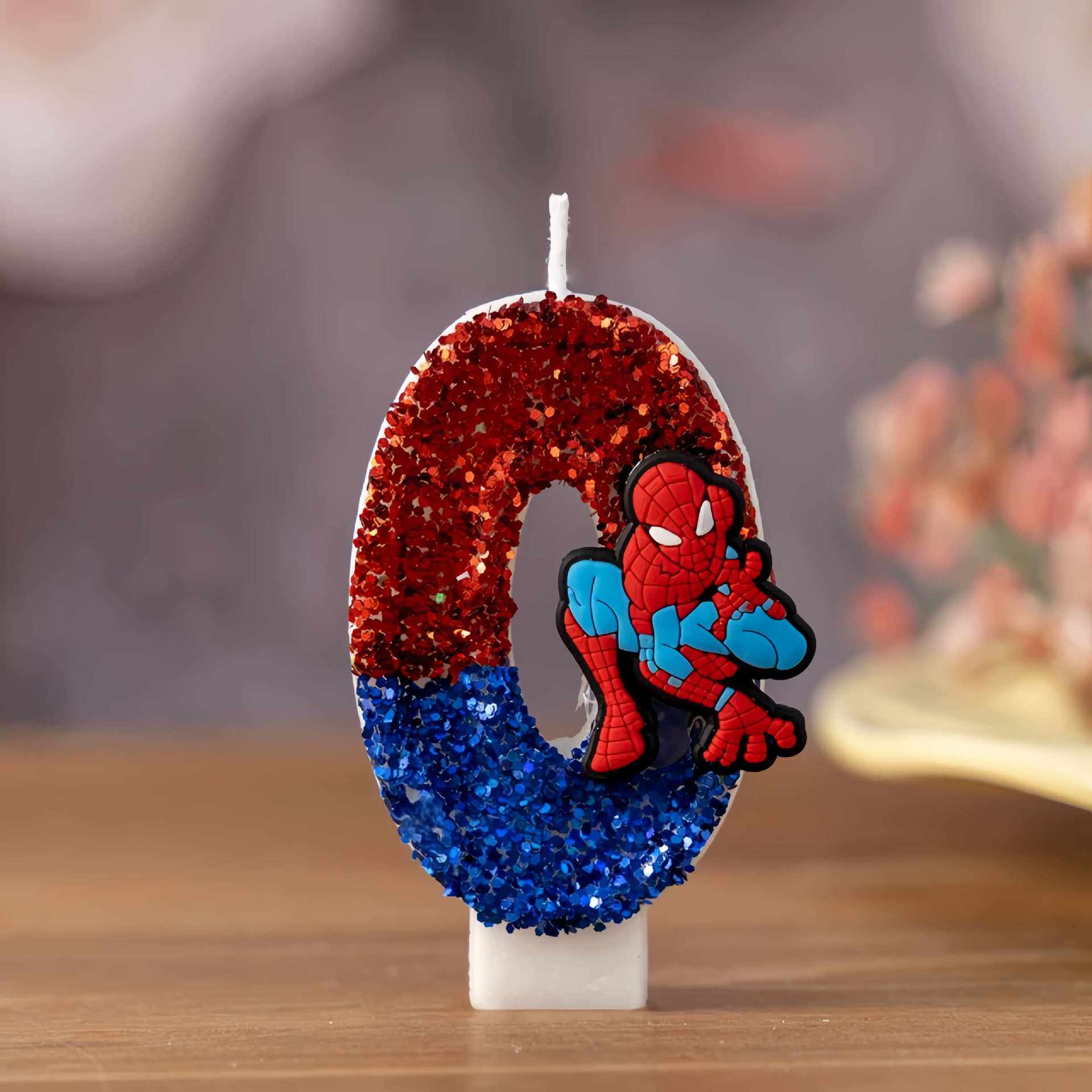 0-9 Superheld SpiderMan Leuke  - Holiday Candle Set recensie en prijs