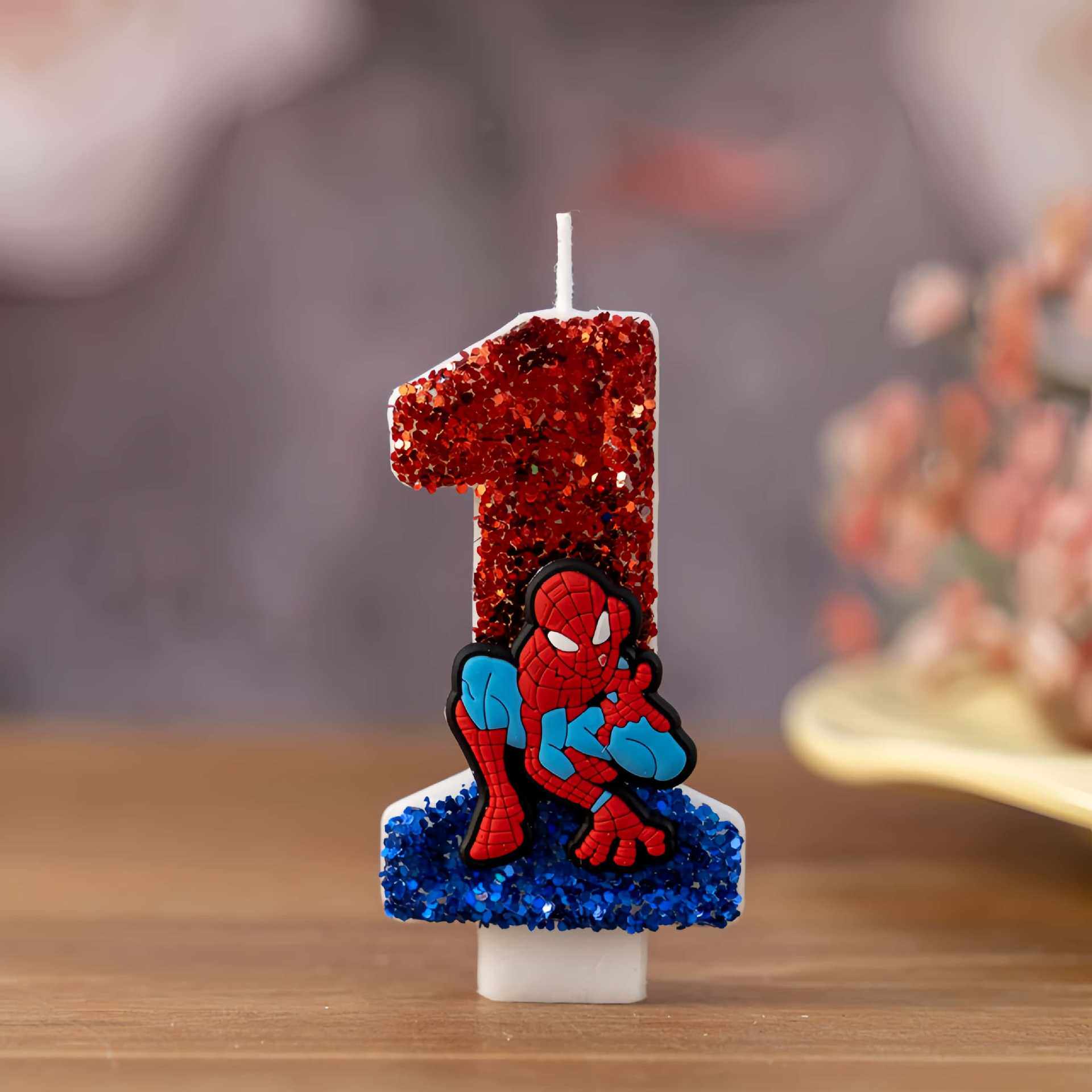 0-9 Superheld SpiderMan Leuke  - Holiday Candle Set recensie en prijs