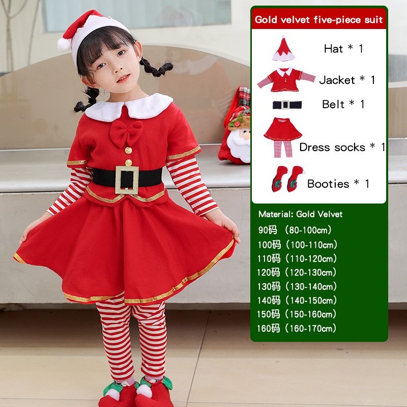Kerstelfenset voor kinderen -  - Elf Costume Christmas recensie en prijs
