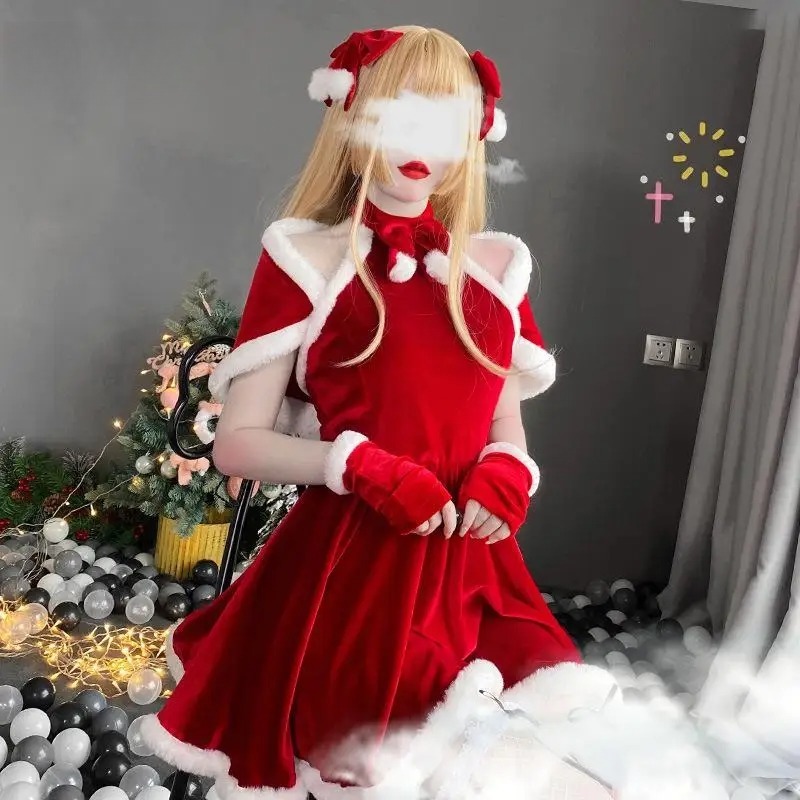 Kerst Cosplay Kostuum Jurk Acc - Elf Costume Christmas recensie en prijs