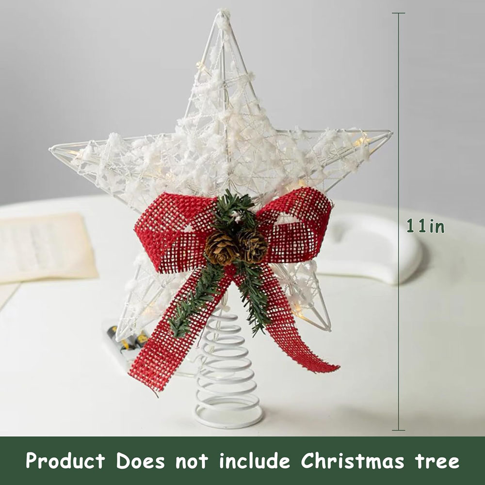 Kerstboom LED Ster Boom Topper - Star Tree Topper recensie en prijs