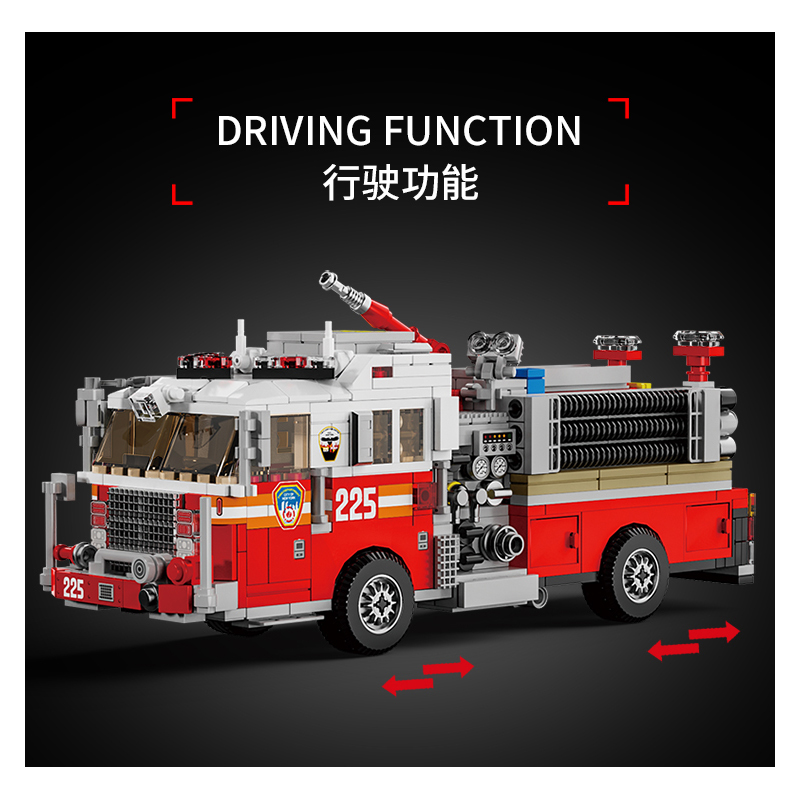 Le Yi 31070 Amerikaanse brandw - Lego Set City recensie en prijs