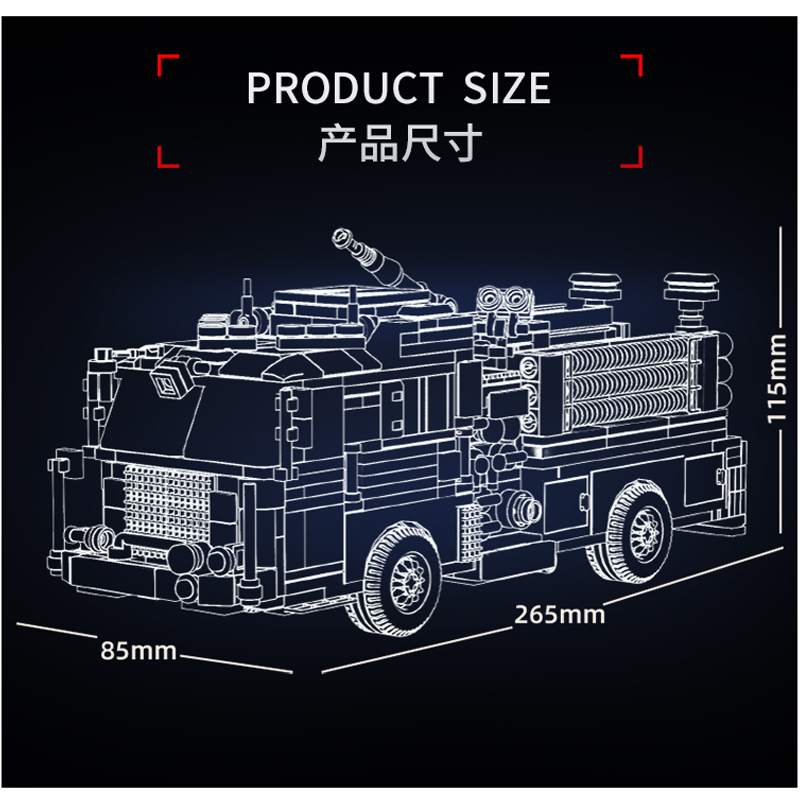 Le Yi 31070 Amerikaanse brandw - Lego Set City recensie en prijs