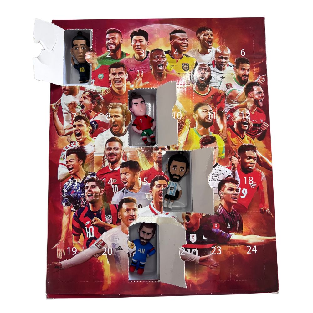 Voetbal 24-daagse adventskalen - Advent Calendar Gift recensie en prijs