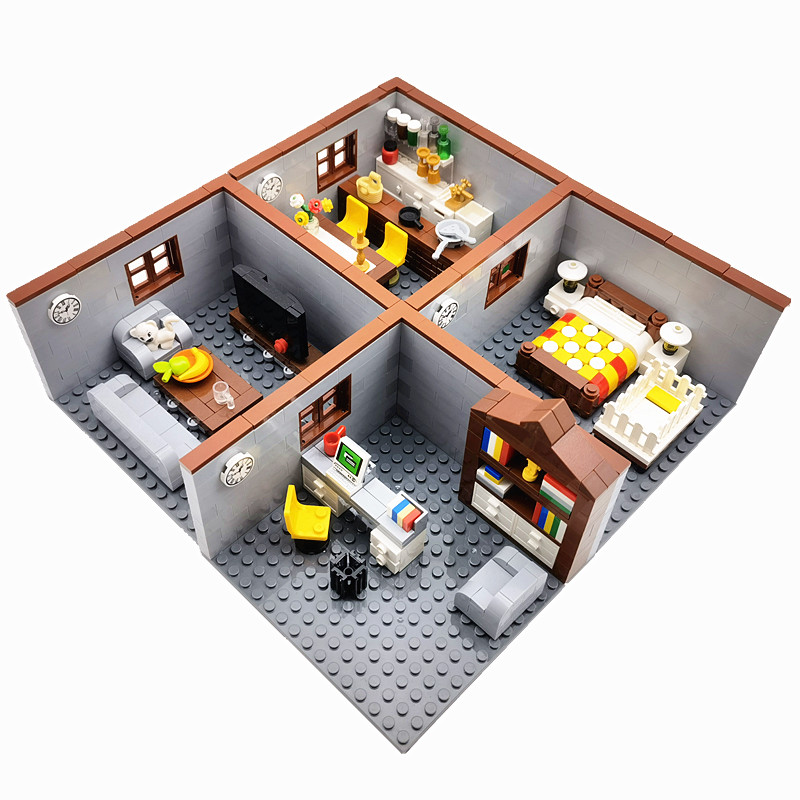 Compatibel klassiek stadsblokk - Lego Set City recensie en prijs