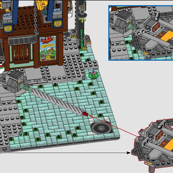 Robotreparatiefabriek bouwsten - Lego Set Technic recensie en prijs